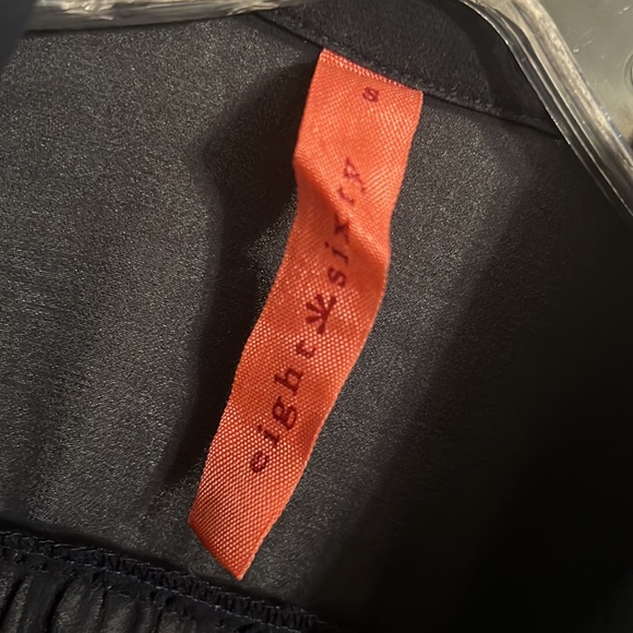 Eight Sixty Button Down Semi Sheer Top - Picture 3 of 5